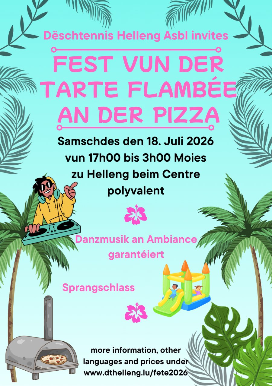 Fête de la tarte flambée et de la pizza