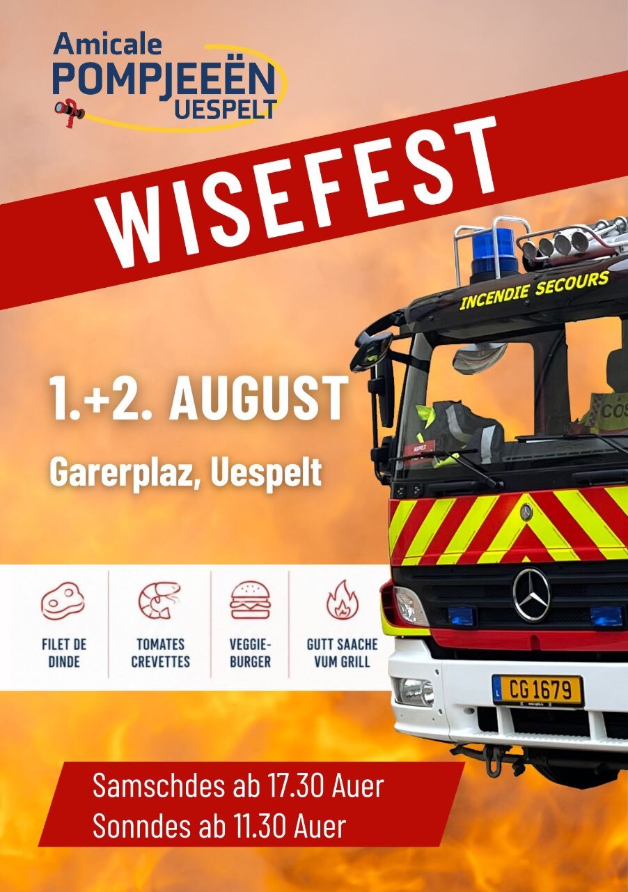 Wisefest - Amicale Pompjeeën Uespelt